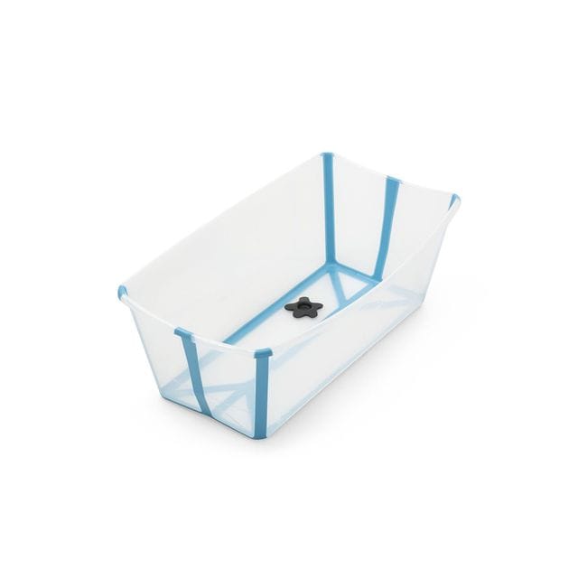 Flexi Bath - Transparent Blue Stokke