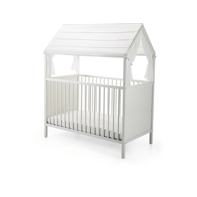 Home Sängtak - Vit Stokke