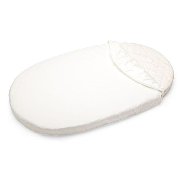Sleepi Drapålakan - Vit Stokke