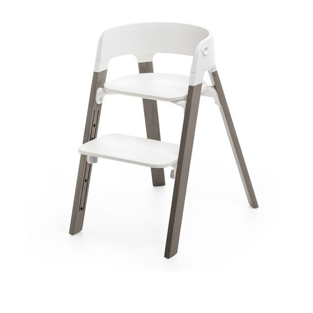 Steps Stolsben - Hazy Grey Stokke