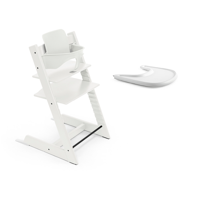 Tripp Trapp Stol + Babyset + Bricka Stokke