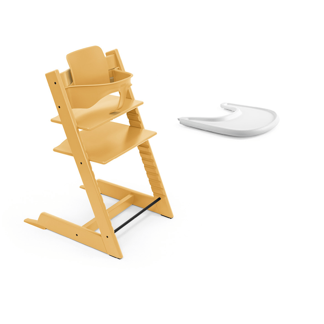 Tripp Trapp Stol + Babyset + Bricka Stokke
