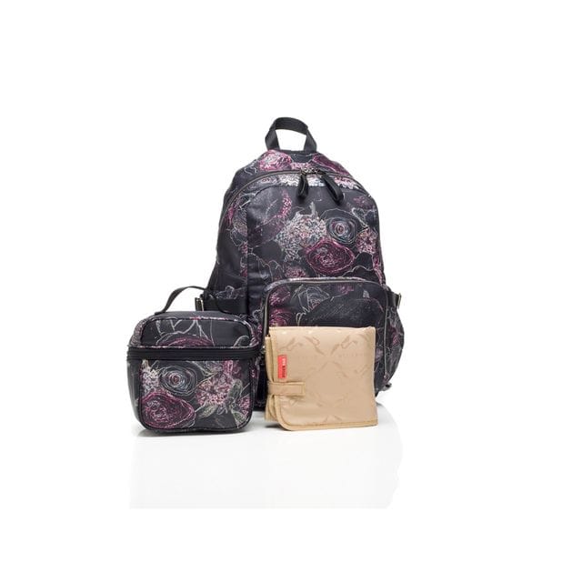 Backpack Hero Neon Floral Storksak