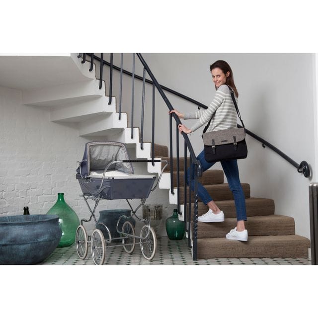 Skötväska Ashley - Felt/Grey Storksak