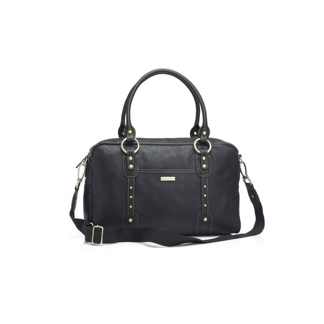 Skötväska Elizabeth Leather - Black Storksak