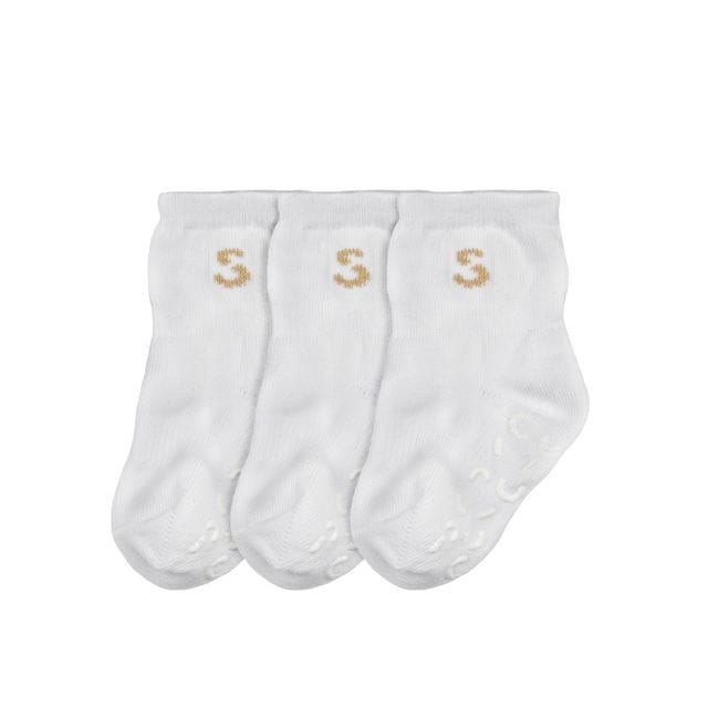 Strumpor 3-pack White STUCKIES®