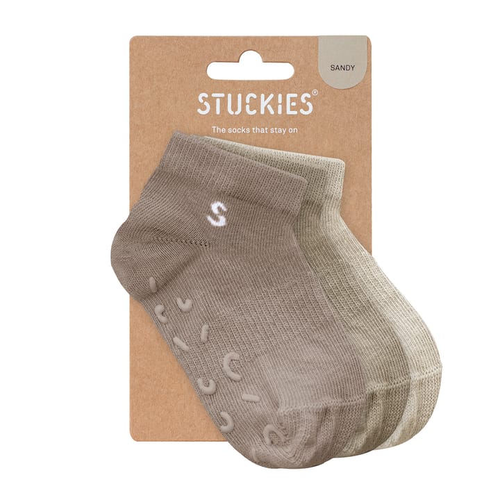 Sneaker Socks 3-pack - Sandy STUCKIES®