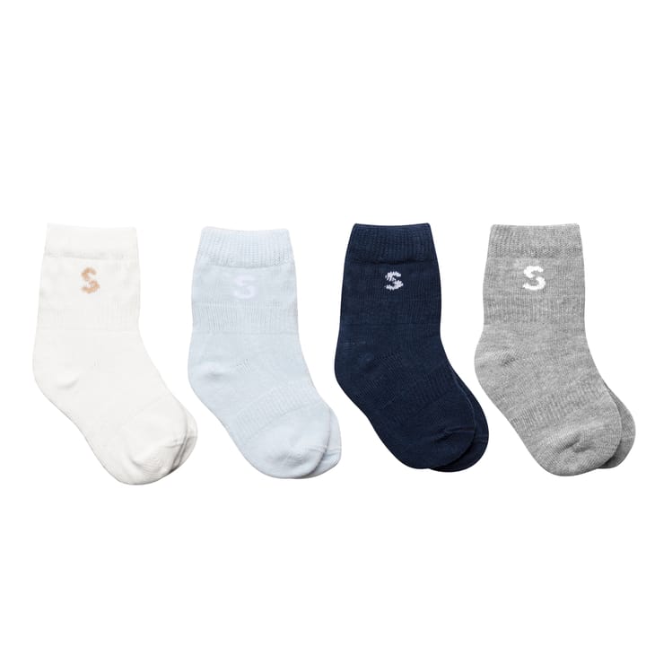 Strumpor 4-pack Utan Halkskydd - Wavy STUCKIES®