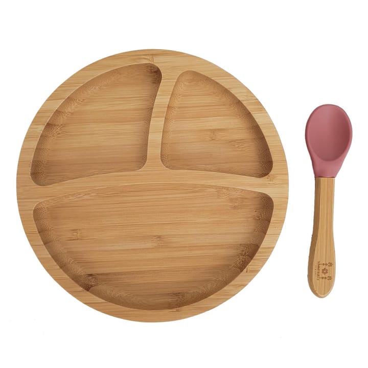 Matset Bambu Rund - Dusty Rose Summerville