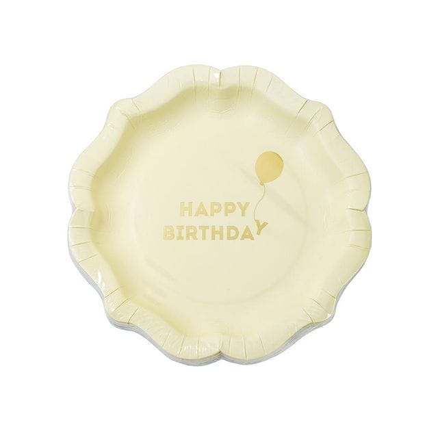 Birthday Tallrik 4-Pack Talking Tables