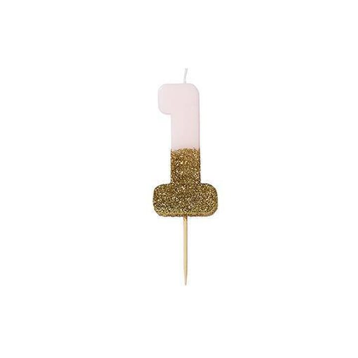 Pink/Gold Sifferljus Talking Tables