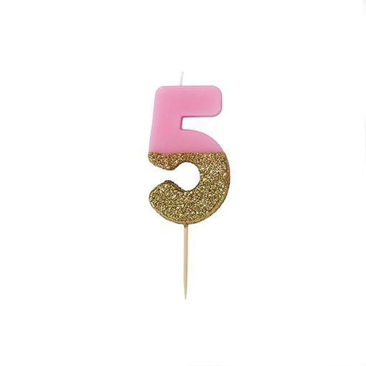 Pink/Gold Sifferljus Talking Tables