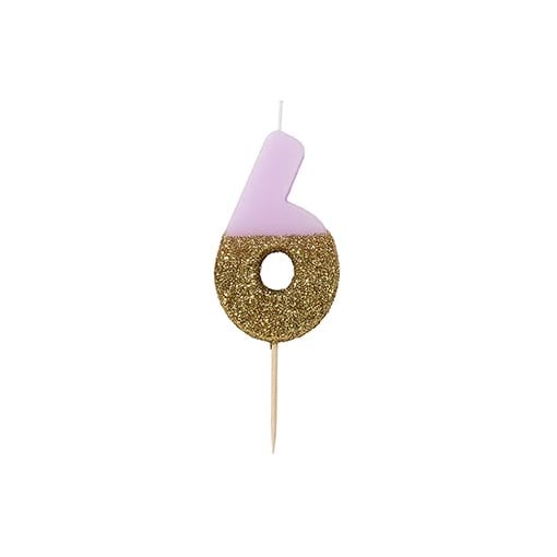 Pink/Gold Sifferljus Talking Tables
