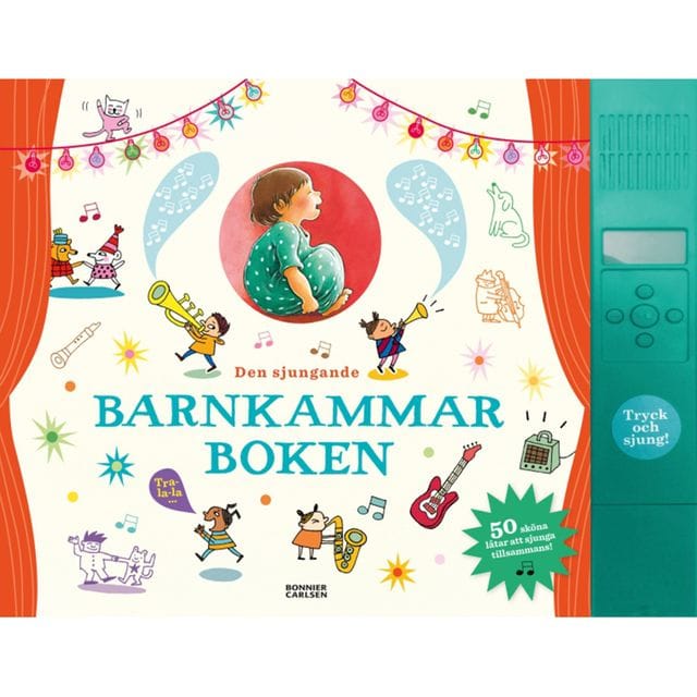 Teddykompaniet Bok Den Sjungande Barnkammarboken Bonnier Carlsen