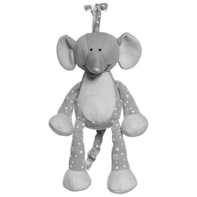 Diinglisar Organic Stars Speldosa Elefant Teddykompaniet