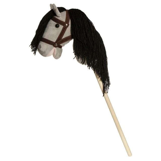 Käpphäst Med Tyglar Grå Teddykompaniet