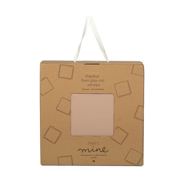 Skumlekmatta 90x90cm - Light Brown That's mine