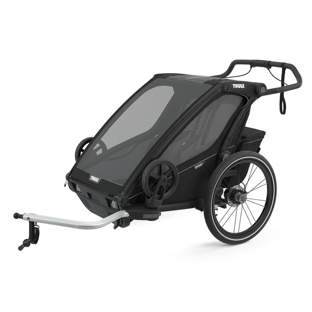 Product Image for Thule  Chariot Sport 2, Black On Black - BabyWorld