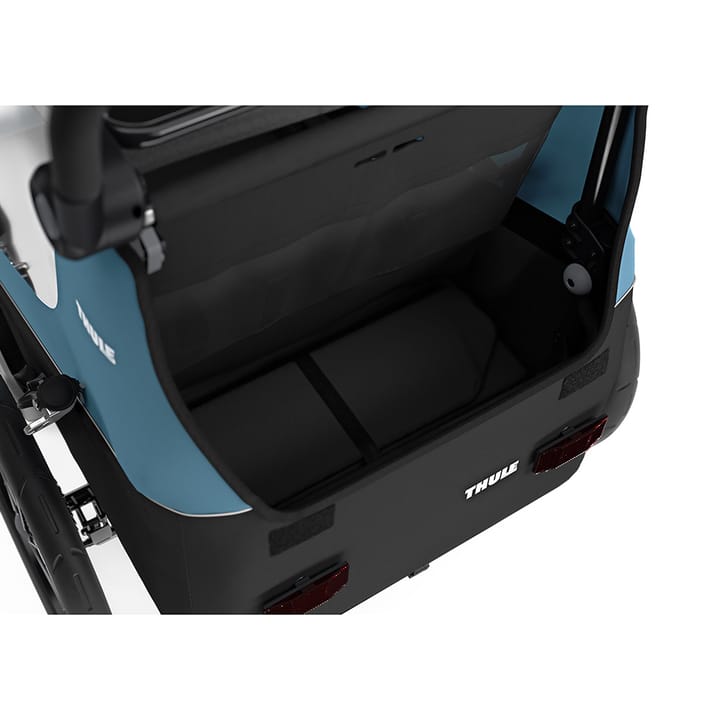 Courier 2-Sits Cykelvagn - Aegeaan Blue Thule