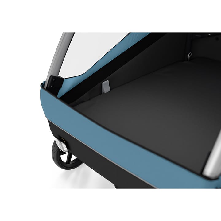 Courier 2-Sits Cykelvagn - Aegeaan Blue Thule