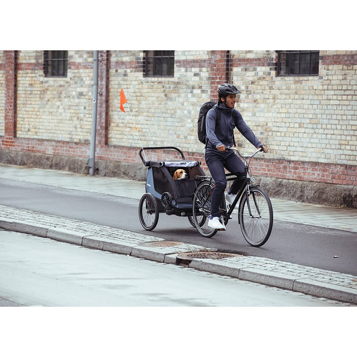 Courier 2-Sits Cykelvagn - Aegeaan Blue Thule