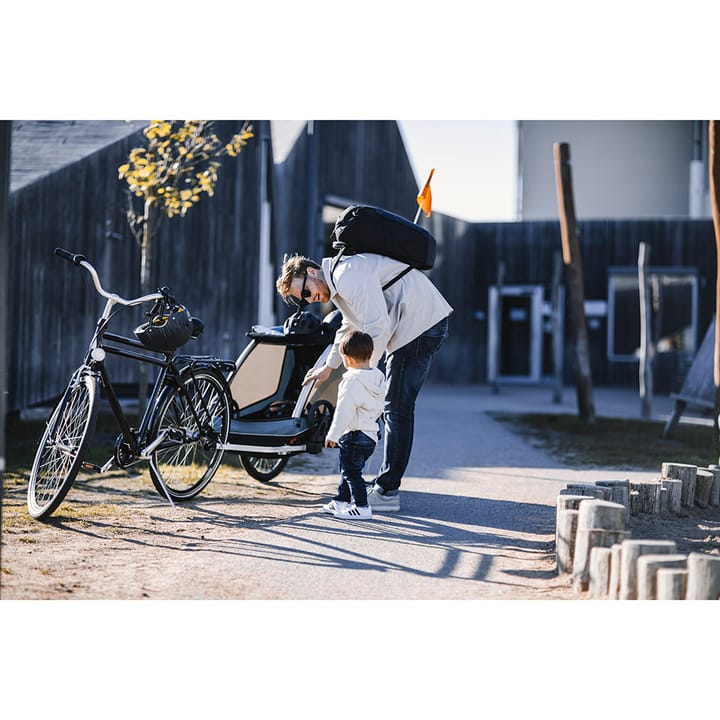Courier 2-Sits Cykelvagn - Aegeaan Blue Thule