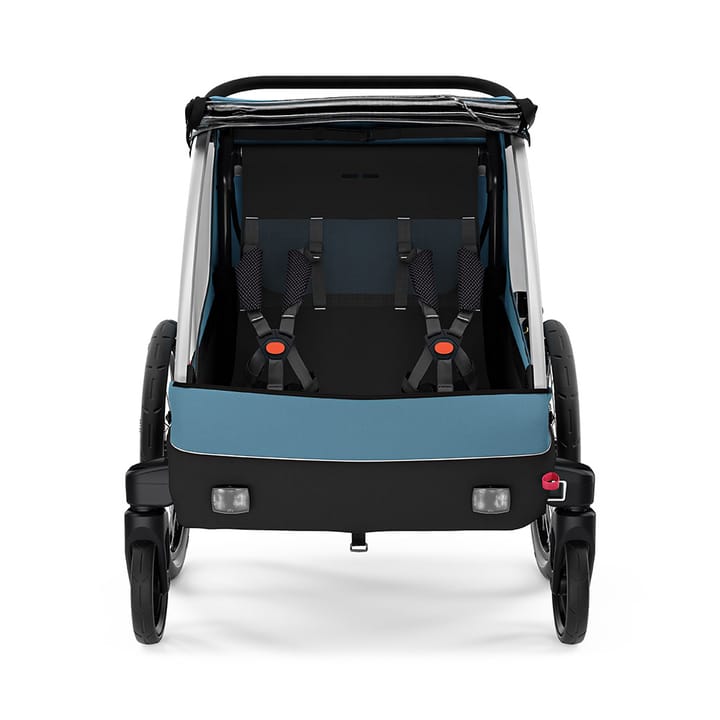 Courier 2-Sits Cykelvagn - Aegeaan Blue Thule