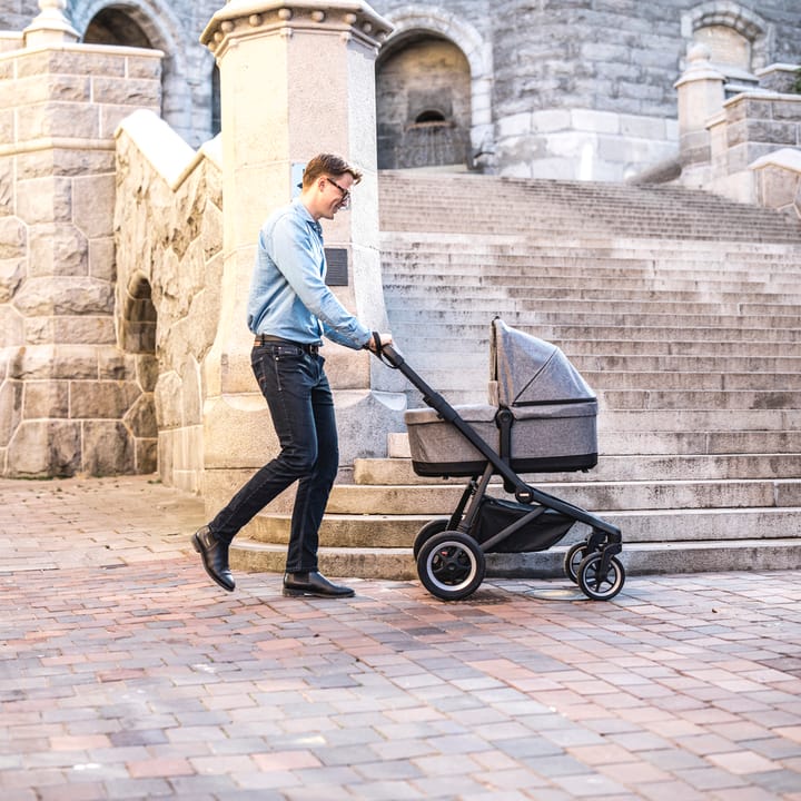Sleek Duovagn - Black/Grey Melange Thule
