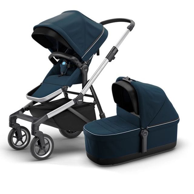 Sleek Duovagn - Navy Blue Thule