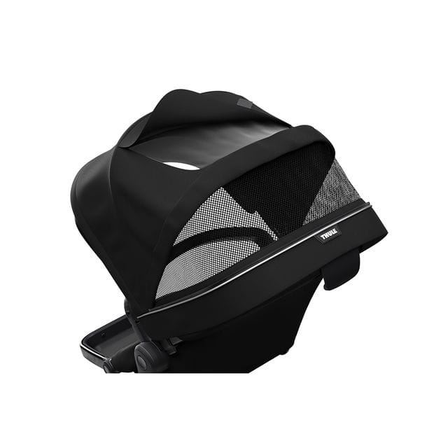 Sleek Extra Sittdel/Sibling Seat - Black On Black Thule