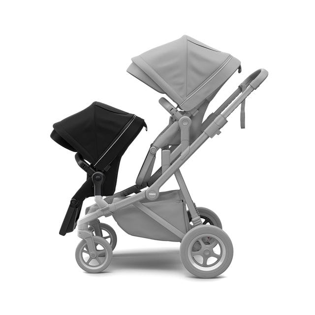 Sleek Extra Sittdel/Sibling Seat - Black On Black Thule