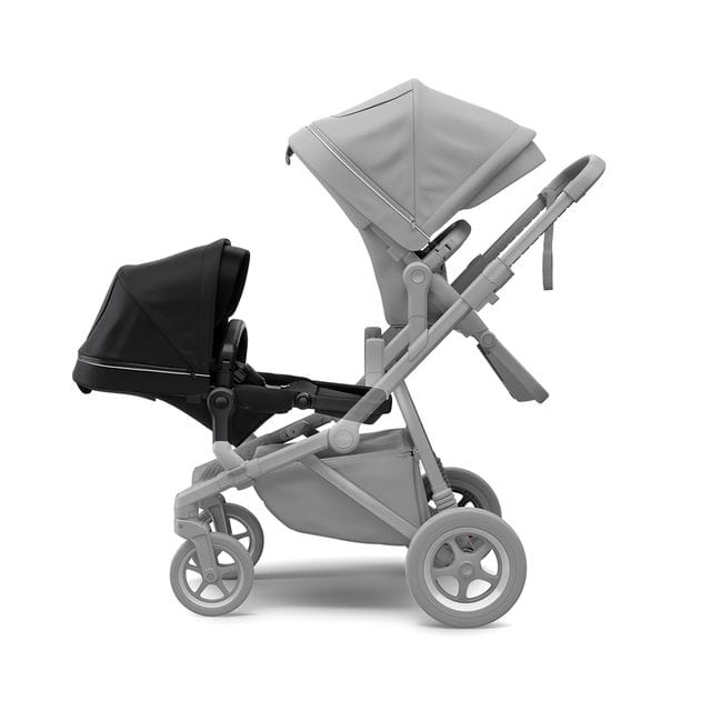 Sleek Extra Sittdel/Sibling Seat - Black On Black Thule