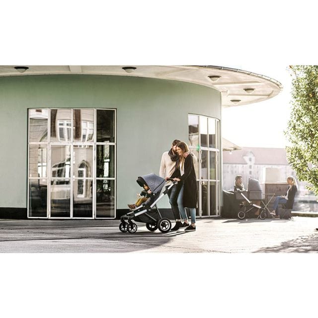 Sleek Sittvagn - Midnight Black Thule