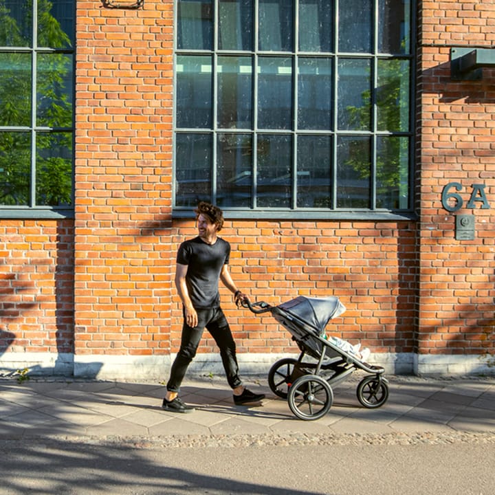 Urban Glide 2 Joggingvagn - Black/Grey Melange Thule
