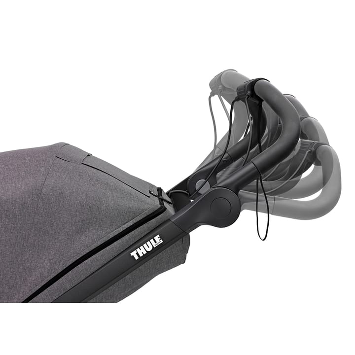 Urban Glide 2 Joggingvagn - Black/Grey Melange Thule