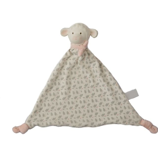 Lila Lamm Snuttefilt Rosa Tikiri
