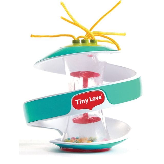 Babyleksak Inspiral Rainstick Ball Turkos Tiny Love