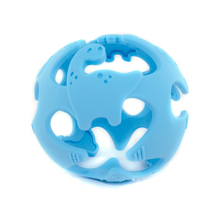 Bitleksak Boll Silikon - Babyblå Tiny Tot