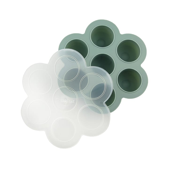 Portionsform Med Lock 7-fack - Smoke Green Tiny Tot