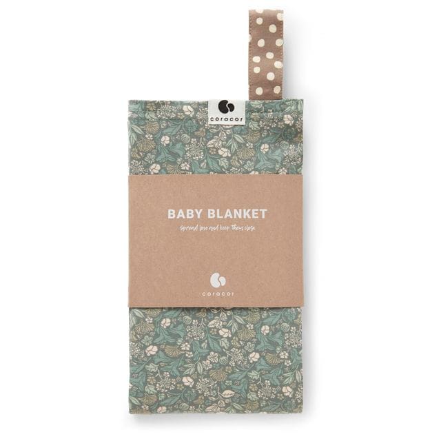 Babyfilt - Tinyflower Green