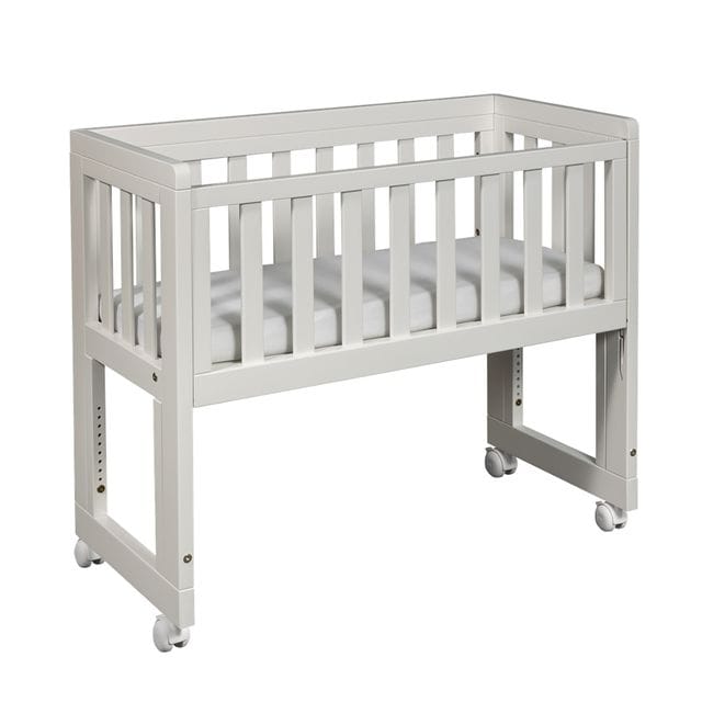 Oslo Bedside Crib - Vit Troll