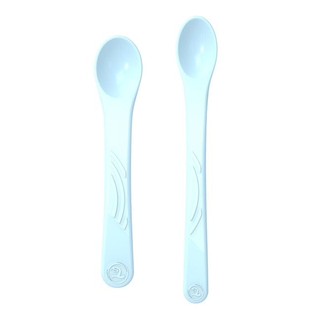 Matsked Pastell 2-pack - Blå Twistshake