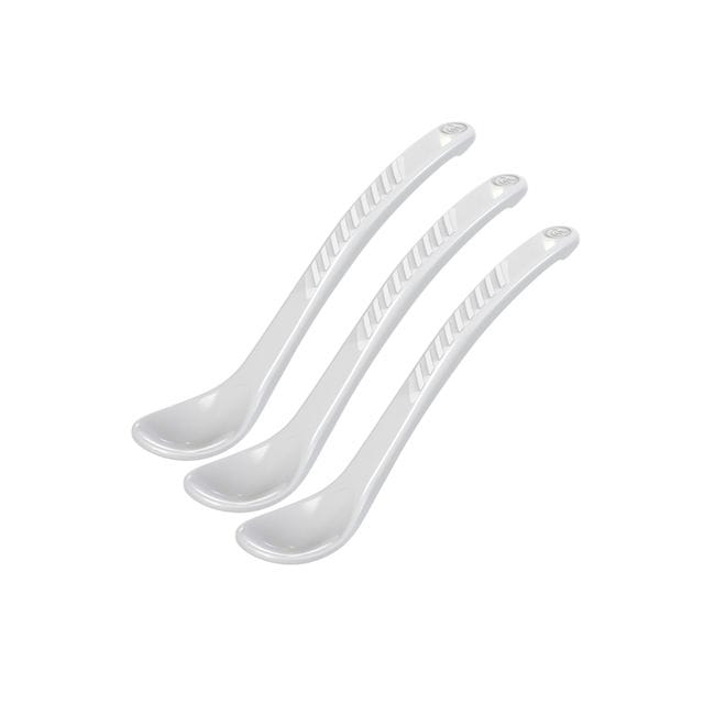 Matsked 6m+ 3-pack - Grå Twistshake