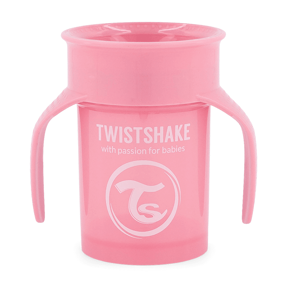Twistshake Mugg Med Handtag 6+ Mån Pink