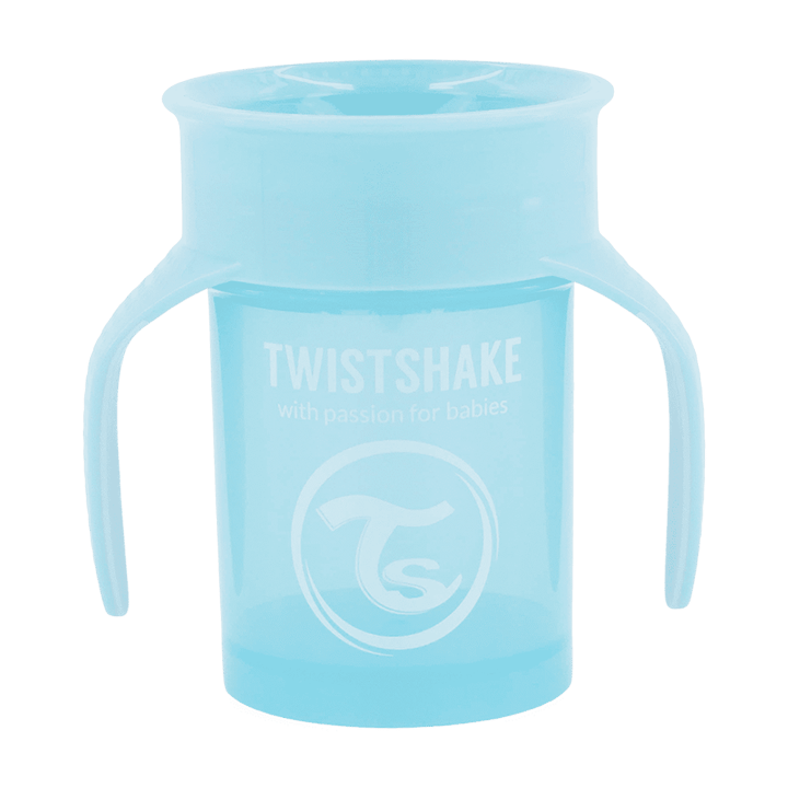 Mugg Med Handtag 6+ Mån - Blue Twistshake