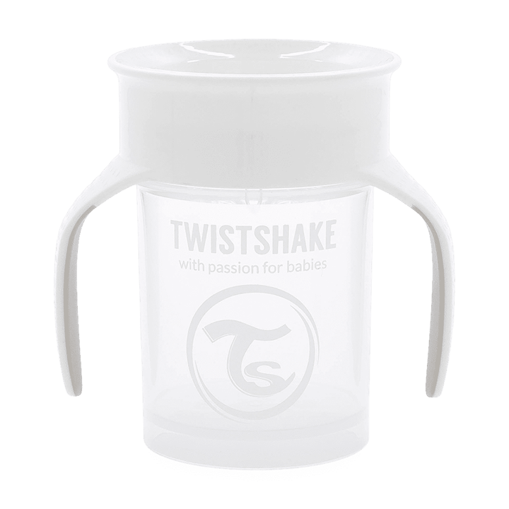 Mugg Med Handtag 6+ Mån - White Twistshake