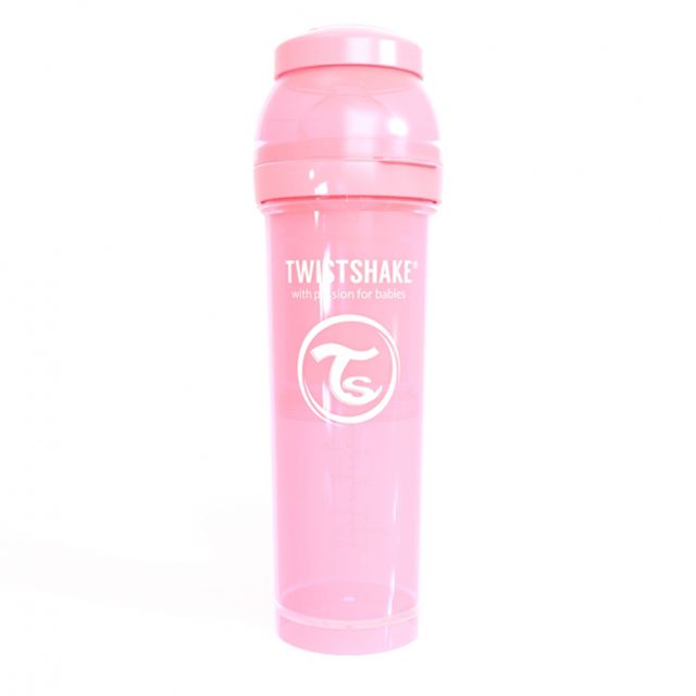 Product Image for Twistshake  Nappflaska Anti Colic 330ml Pastell, Rosa - BabyWorld