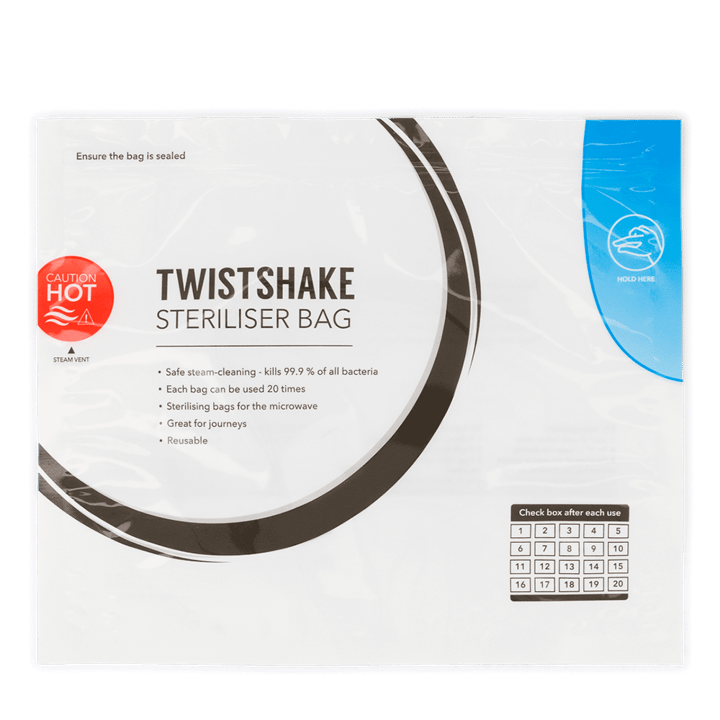 Steriliseringspåsar 5-pack - White Twistshake