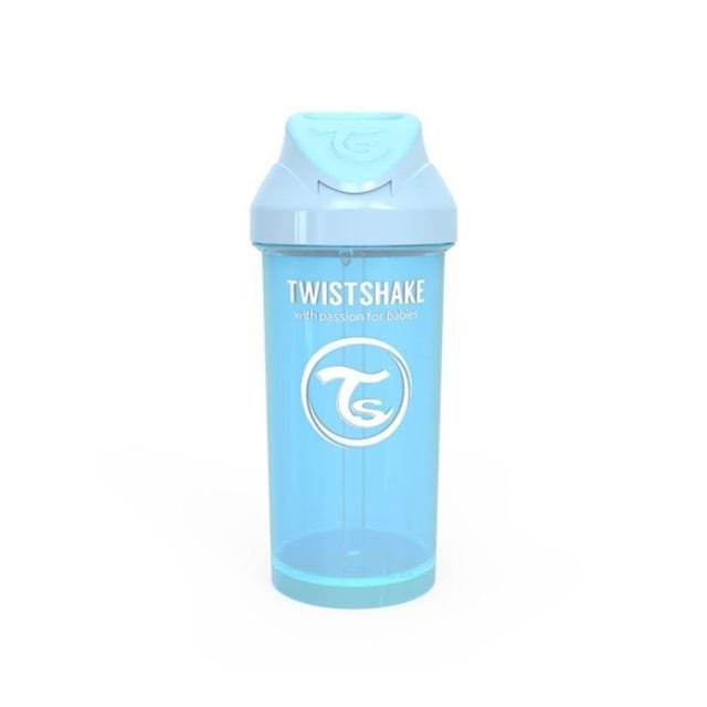 Straw Cup 360ml 6m+ Pastell - Blå Twistshake