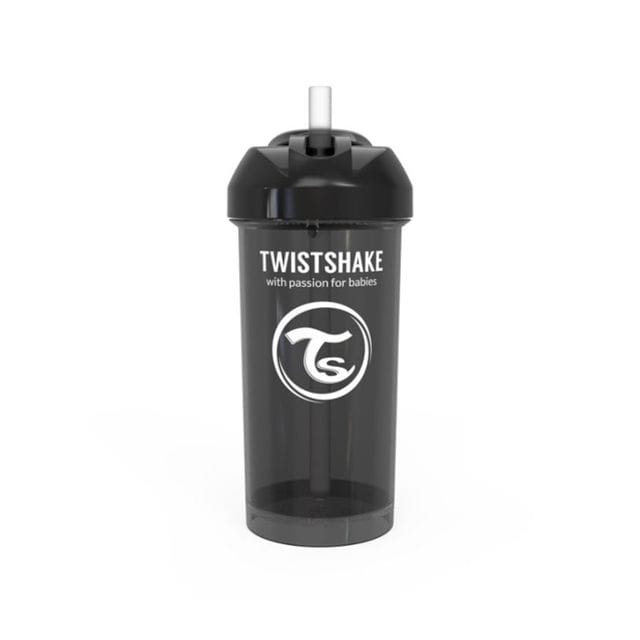 Straw Cup 360ml 6m+ Pastell - Svart Twistshake